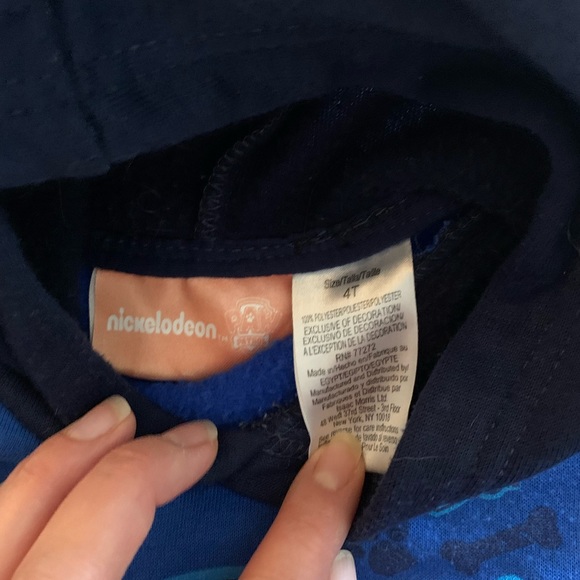 Nickelodeon Paw Patrol size 4t hoodie and sweatpants - Picture 4 of 8